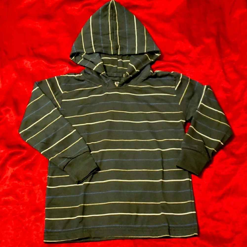Hooded Striped Tee